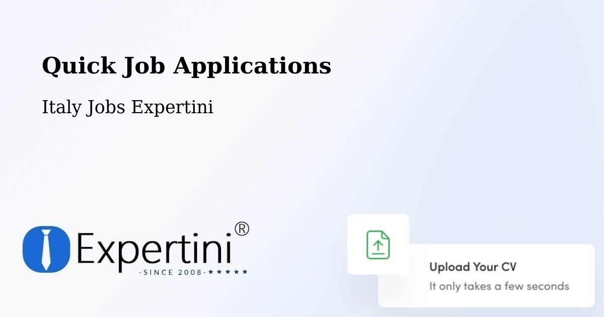 Quick Apply Feature – Sorbolo - Italy Jobs Expertini